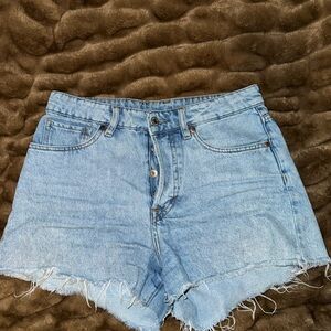 H&M Light Blue Jean Shorts